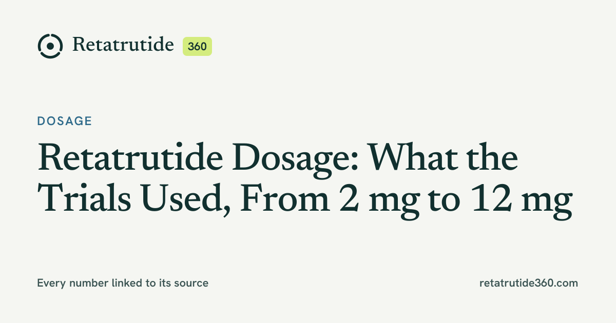Retatrutide Dosage: Trial Doses, Steps and Schedule Explained